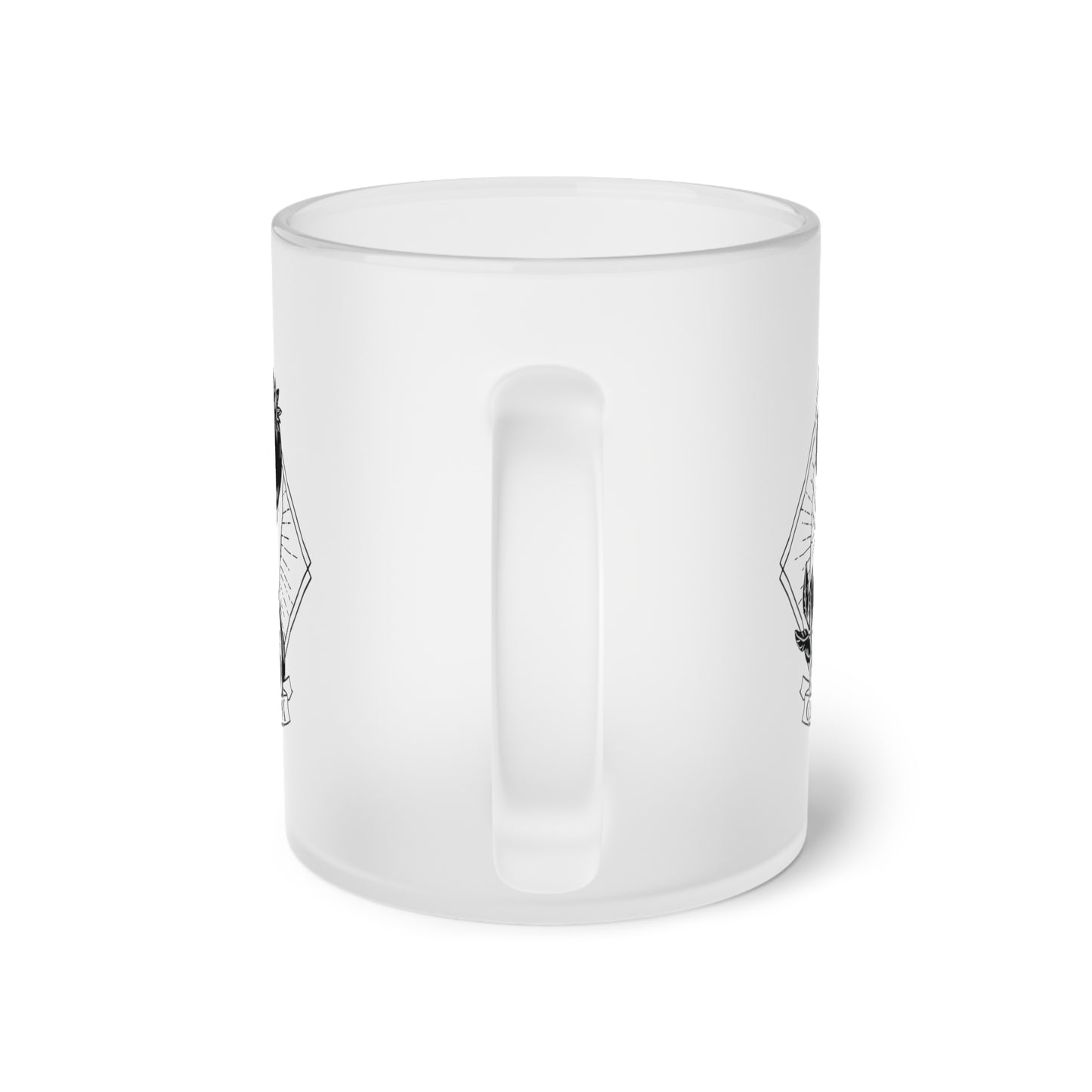 Gluttony Frosted Glass Mug