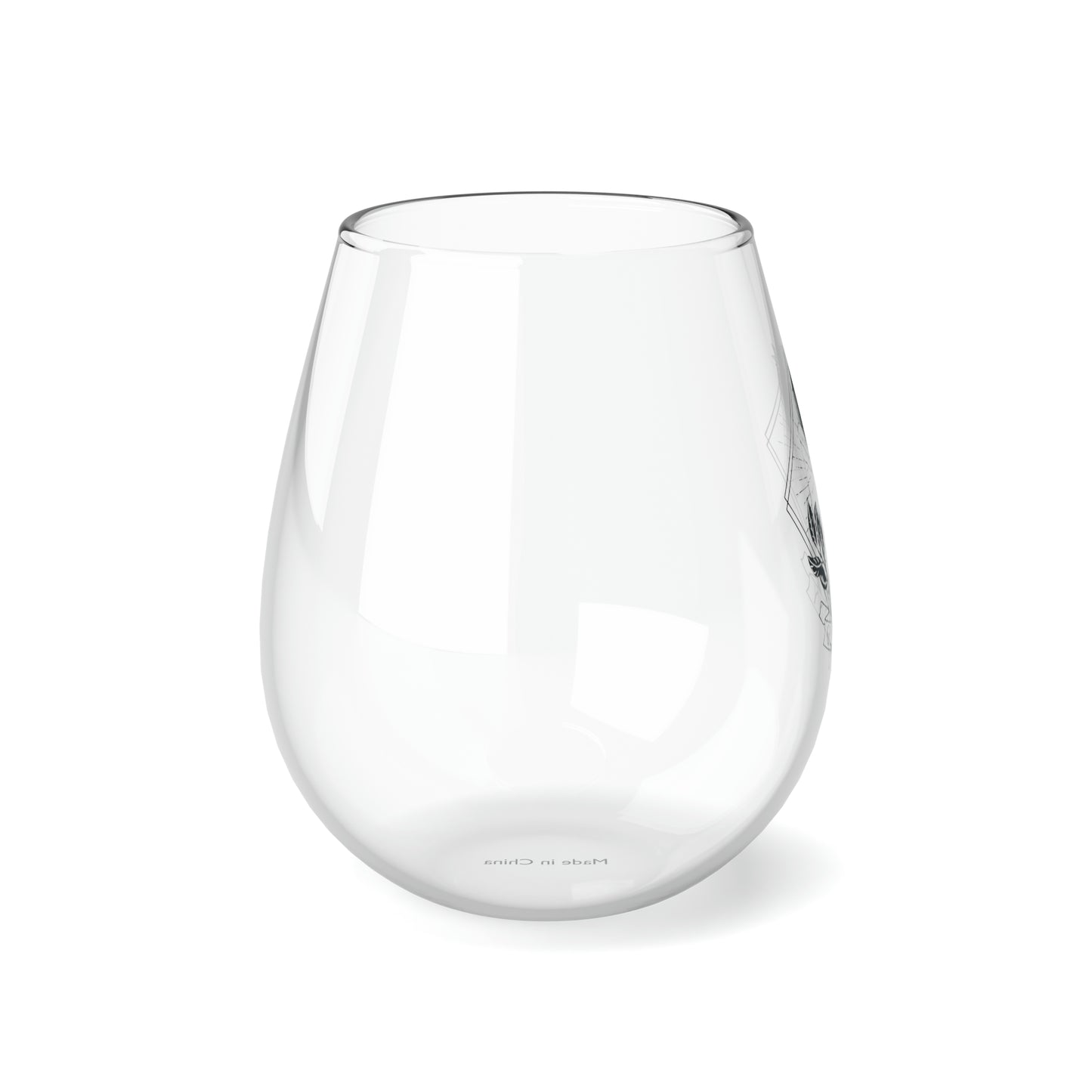 Gluttony Stemless Wine Glass, 11.75oz