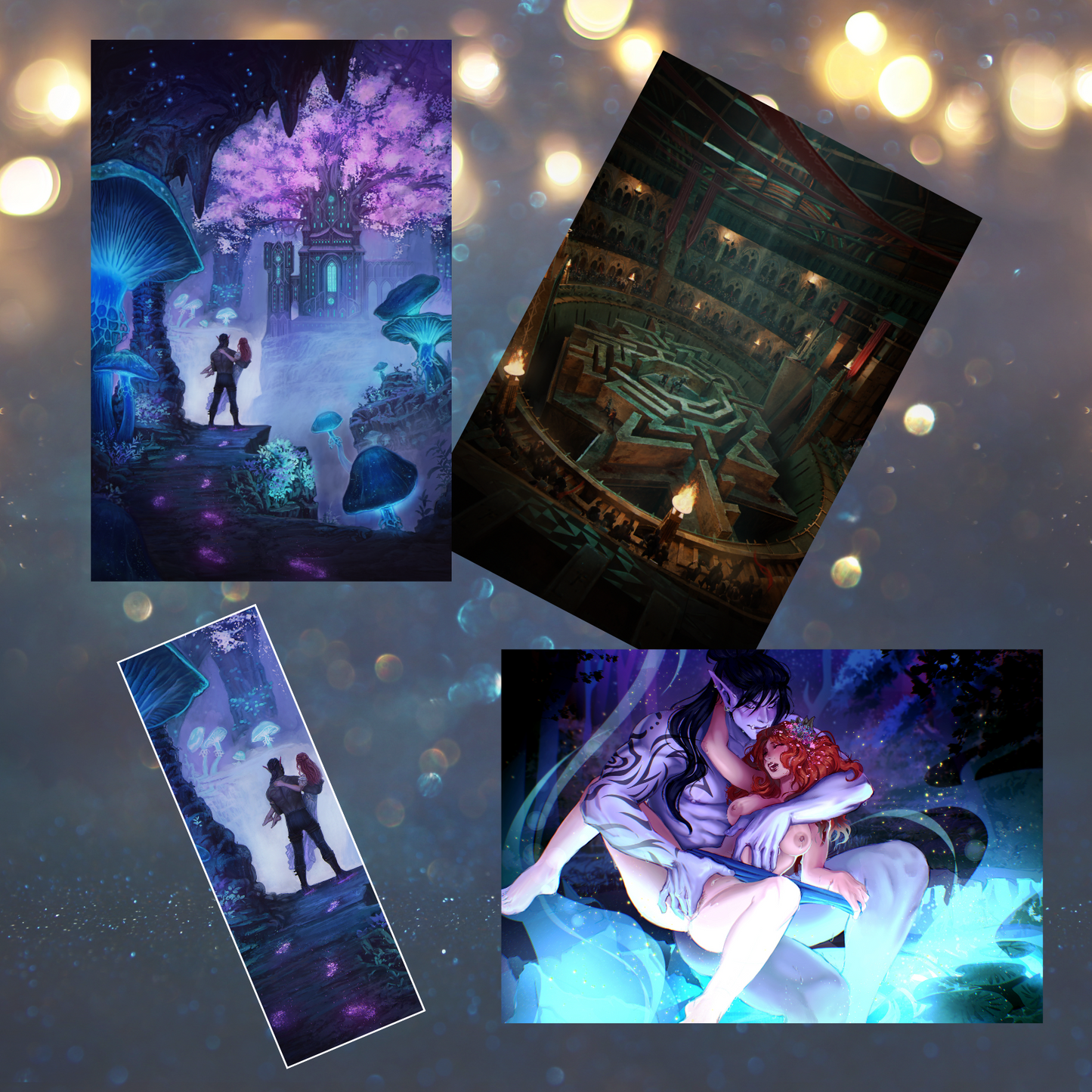 A Darkness So Sweet Print Pack + Bookmark