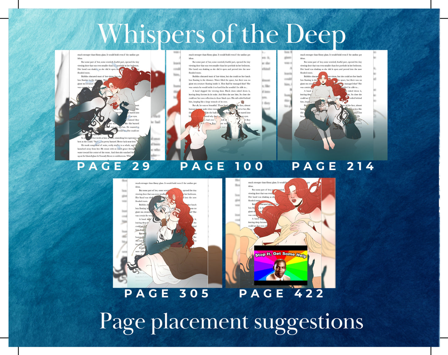 Whispers of the Deep Vellum Overlays [5-Pack]