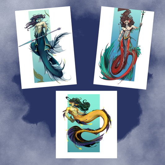 Deep Waters Stickers [3-Pack]