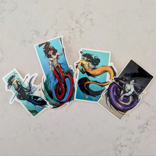 Deep Waters Stickers [4-Pack]