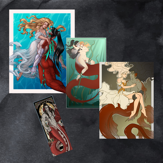 Song of the Abyss Print Pack + Bookmark